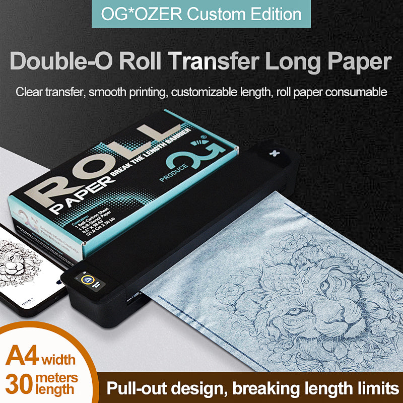 OG*OZER Transfer Stencil Long Roll Paper
