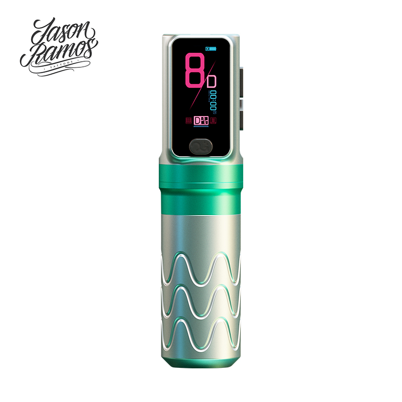 PIONEER-FURY 1.47-inch Color Screen Wireless Tattoo Pen