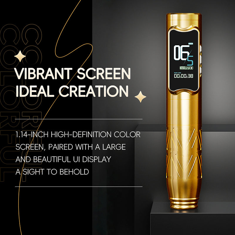 PIONEER-FROST-WING 3mm Stroke Wireless Tattoo Pen