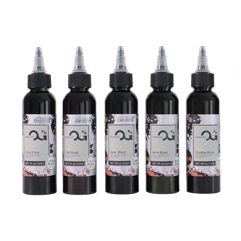 Tattoo Black Ink 1oz/4oz