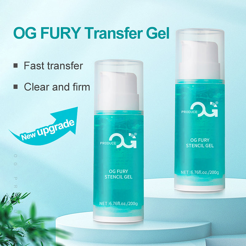 FURY Stencil Transfer Gel Solution 200g product image by OG PRODUCE