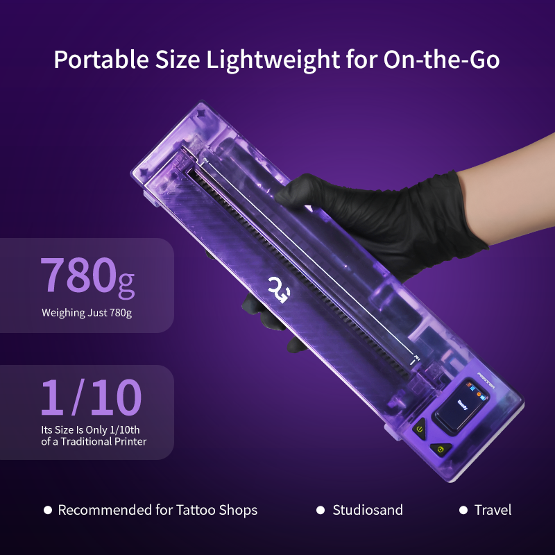 FURY Wireless Tattoo Transfer Stencil Printer product image by OG PRODUCE