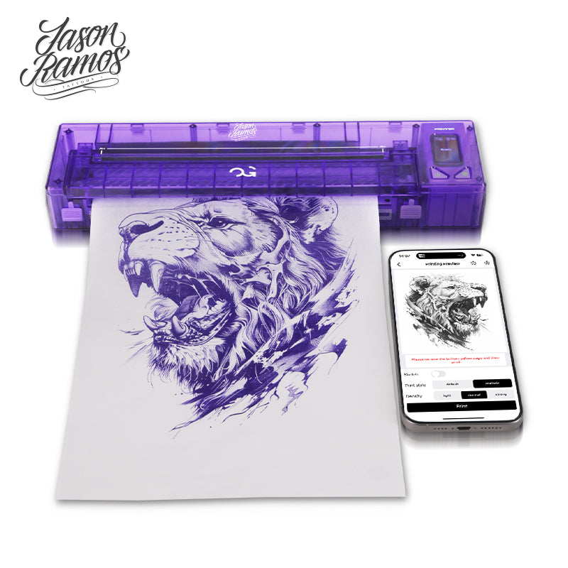 FURY Wireless Tattoo Transfer Stencil Printer product image by OG PRODUCE