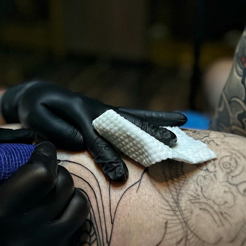 Disposable Tattoo Wipe Paper Towel Tissue 50pcs