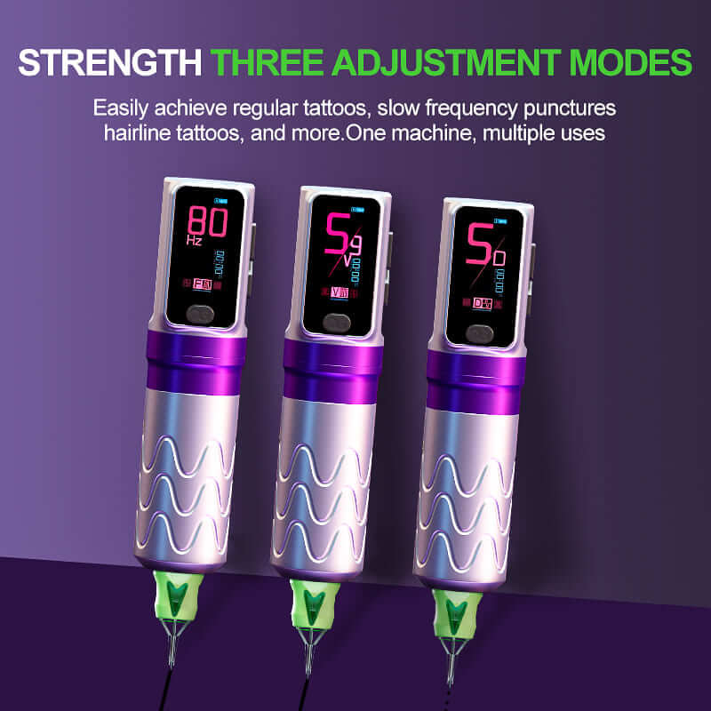 PIONEER-FURY II 4.2mm stroke wireless tattoo pen by OG PRODUCE