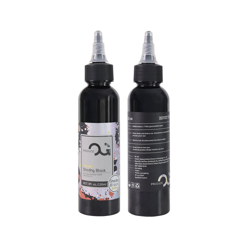 Tattoo Black Ink 1oz/4oz