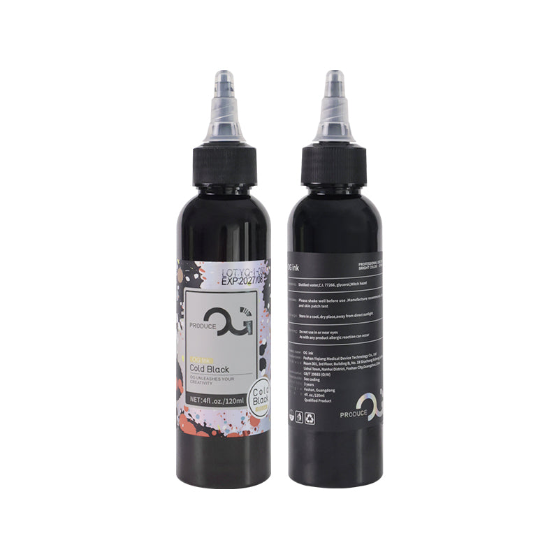 Tattoo Black Ink 1oz/4oz/8oz - OG PRODUCE