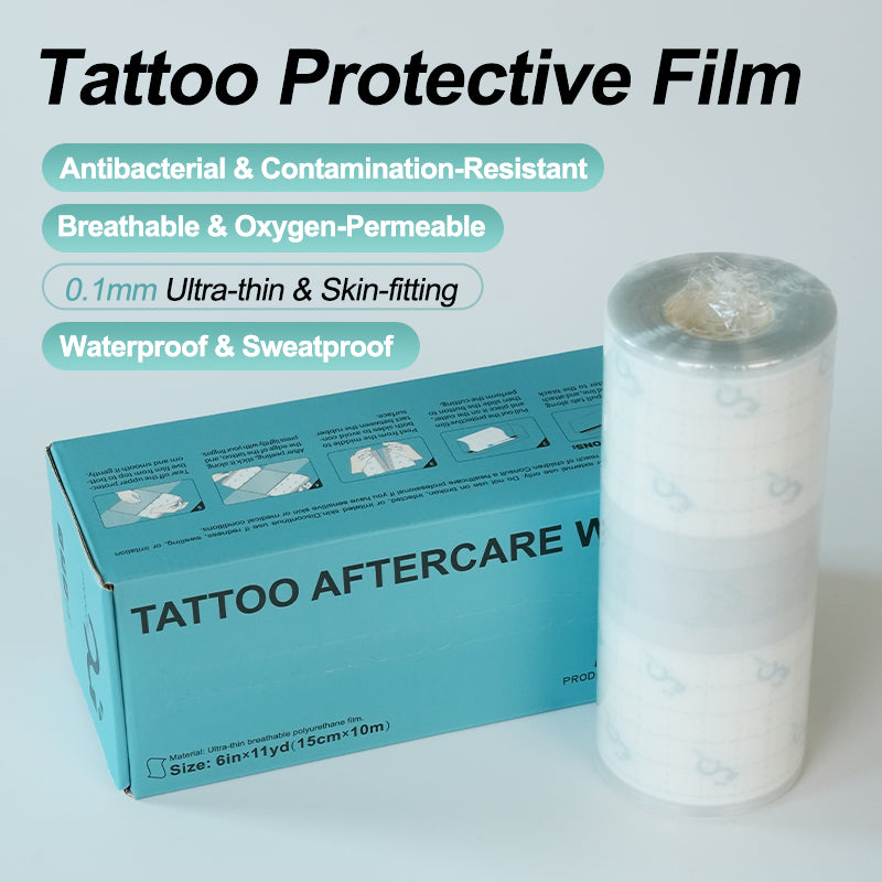 Waterproof Tattoo Aftercare Film Wrap 15x1000cm/Roll product image by OG PRODUCE