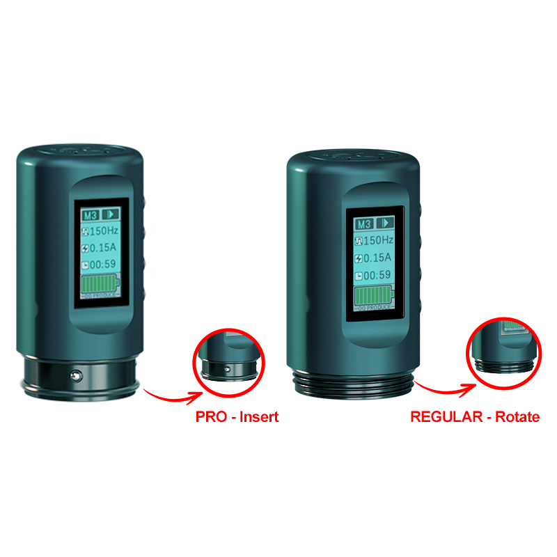 PIONEER-FREQUENCY MASTER Bolígrafo de tatuaje inalámbrico de trazo de 4 mm