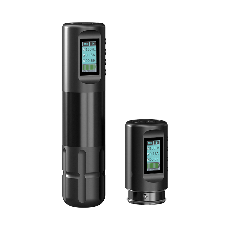 PIONEER-FREQUENCY MASTER Bolígrafo de tatuaje inalámbrico de trazo de 4 mm