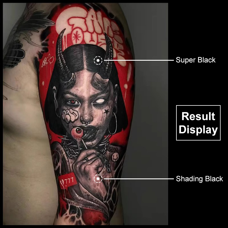 Tattoo Black Ink 1oz/4oz