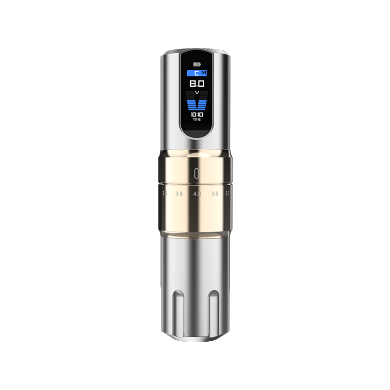 DARK KNIGHT Adjustable Stroke Wireless Tattoo Pen with 2000mAh