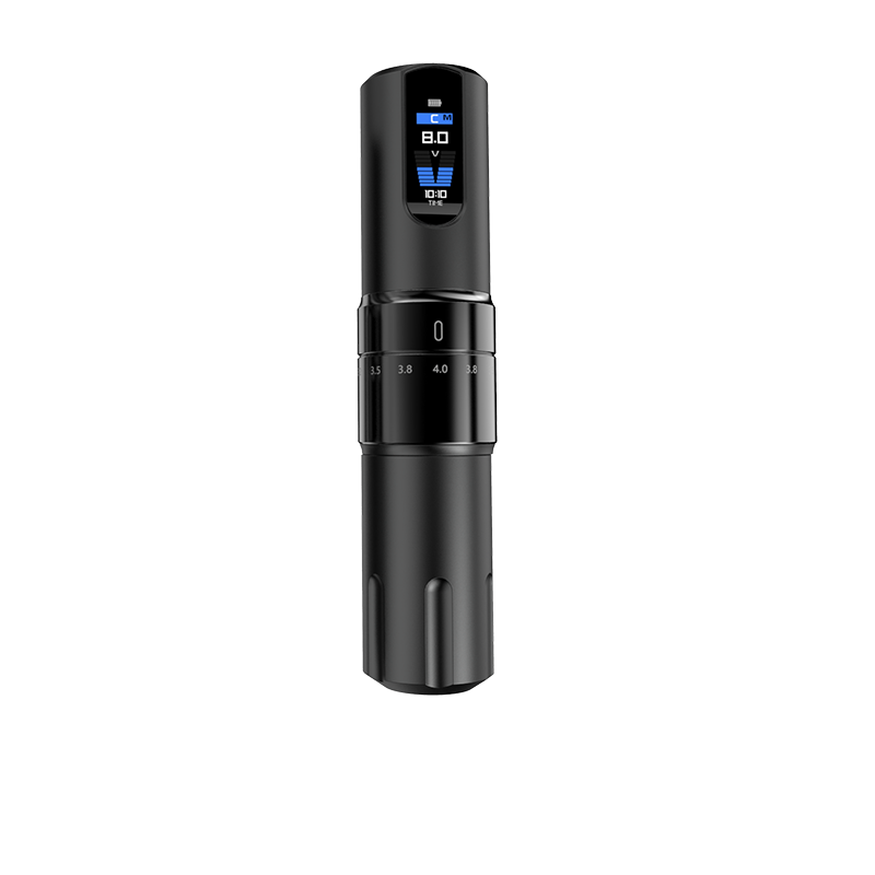 DARK KNIGHT Adjustable Stroke Wireless Tattoo Pen with 2000mAh