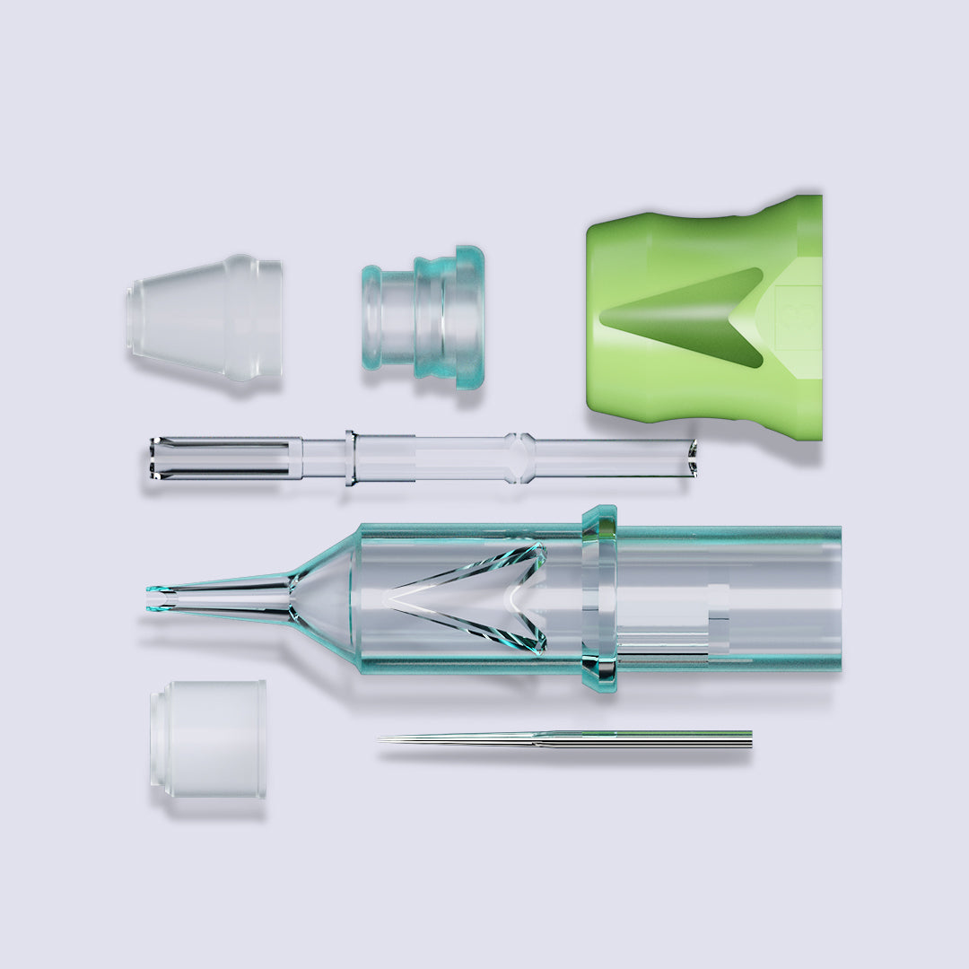 OG Arrow Round Shader (RS) Tattoo Needle Cartridges 20pcs