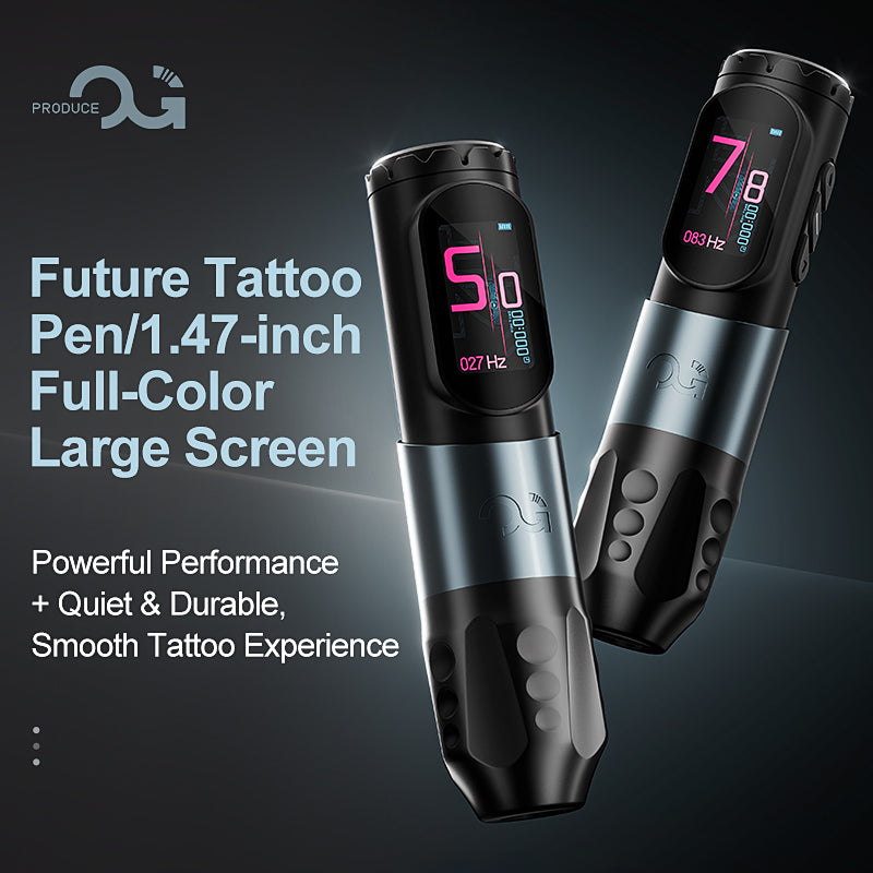 Bolígrafo de tatuaje inalámbrico FUTURE 4,0 mm Stroke con motor Faulhaber