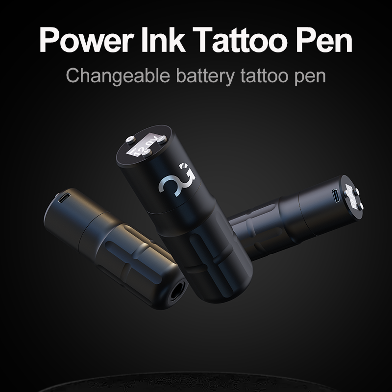 OG PRODUCE POWER INK Shortest 4mm Stroke Wireless Tattoo Pen
