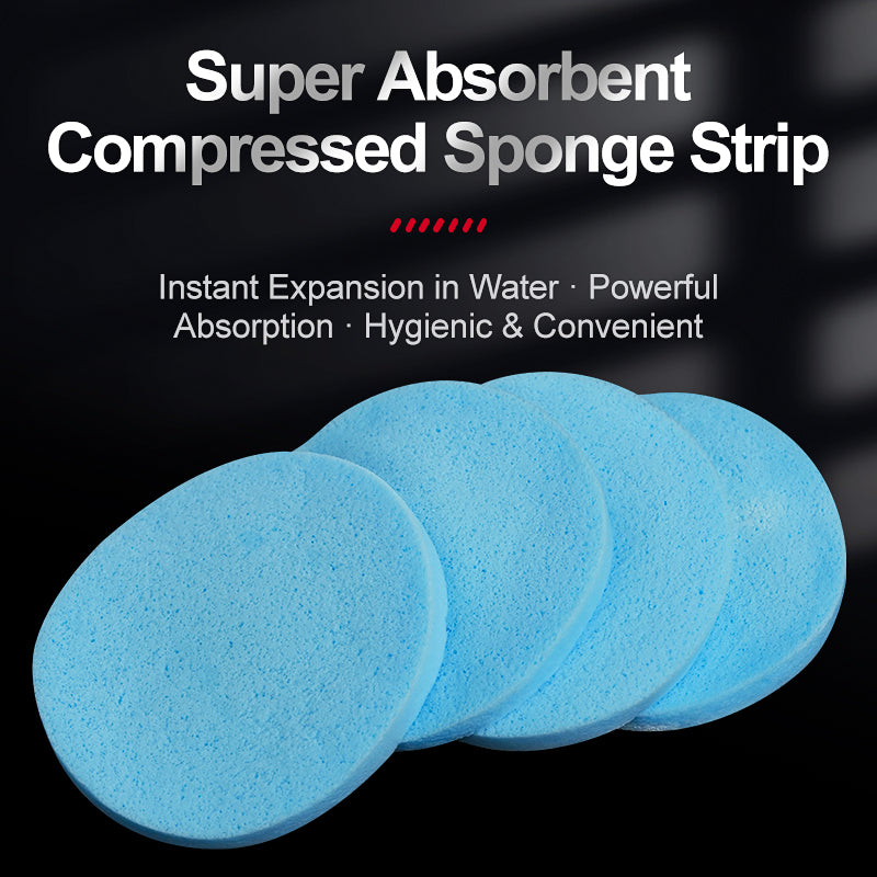 Single Use Compressed Sponge Strip