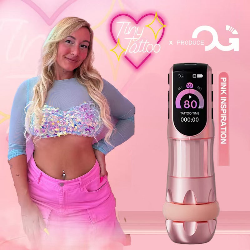 [Black Friday] [Jennifer Barrera exclusive edition] PIONEER-INSPIRATION 4.2mm Stroke Wireless Tattoo Pen