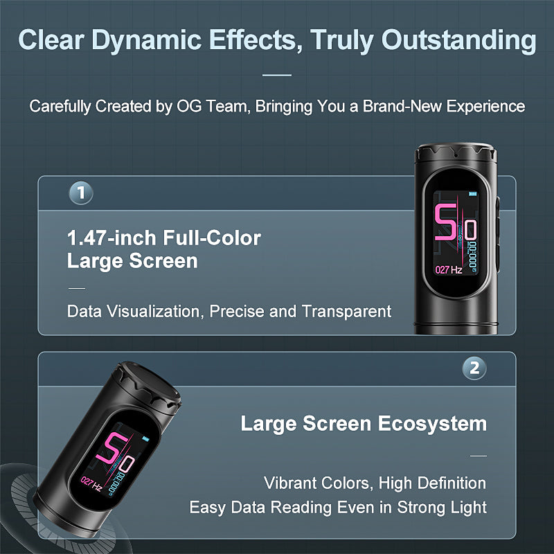 Bolígrafo de tatuaje inalámbrico FUTURE 4,0 mm Stroke con motor Faulhaber