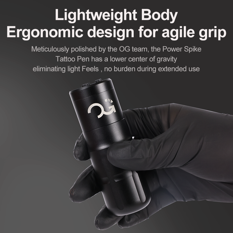 OG PRODUCE POWER INK Shortest 4mm Stroke Wireless Tattoo Pen