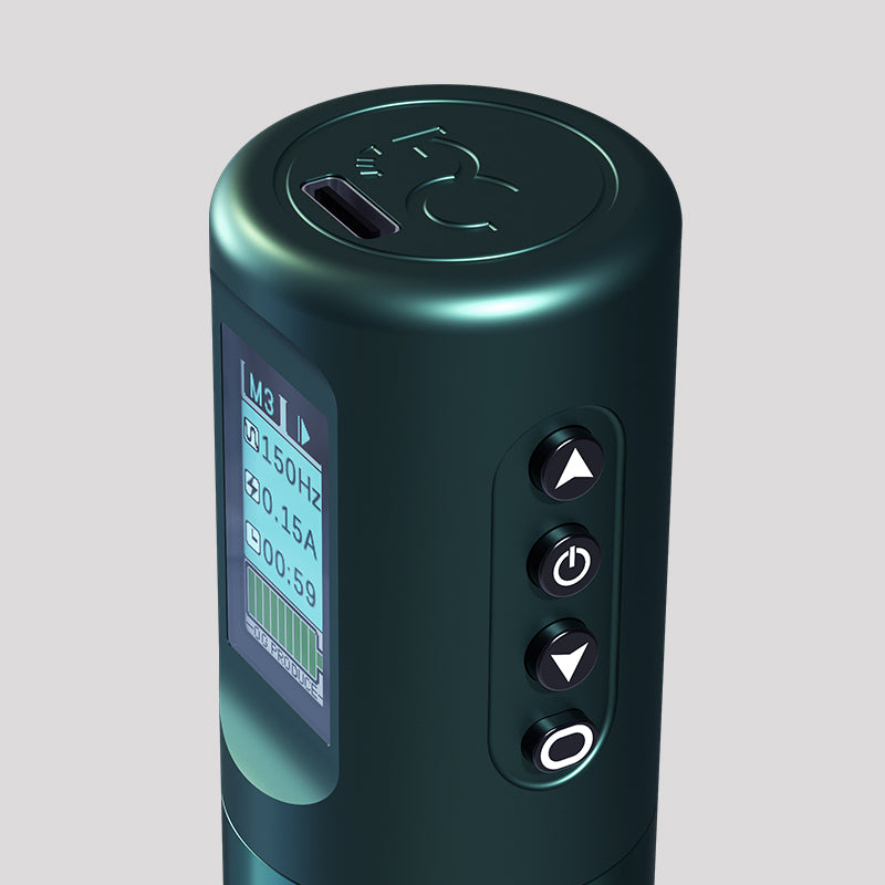 OG PRODUCE PIONEER-FREQUENCY MASTER 4mm Stroke Wireless Tattoo Pen