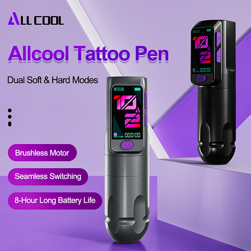 All Cool 4.2mm Stroke Wireless Tattoo Pen - OG PRODUCE