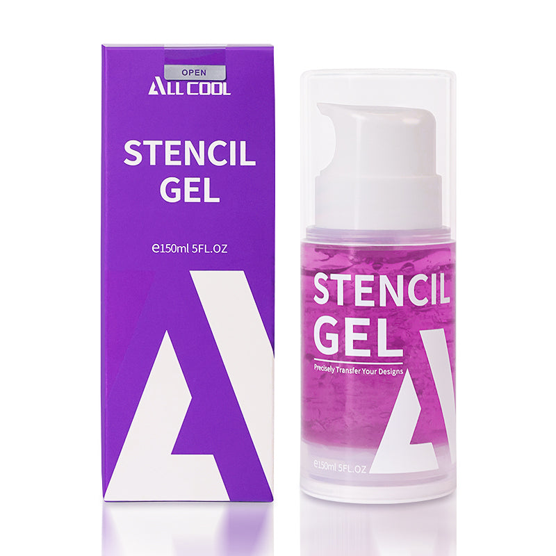 All Cool Stencil Transfer Gel Solution 150mL - OG PRODUCE