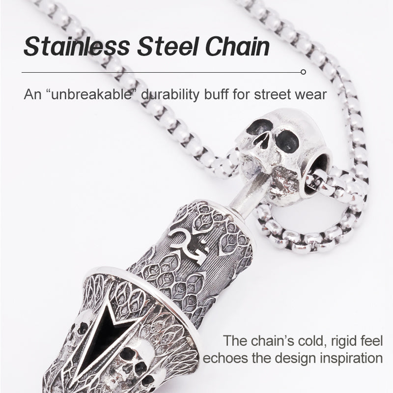 Arrow Cartridges CO-Branded Necklace for professional tattoo cartridge needle setup