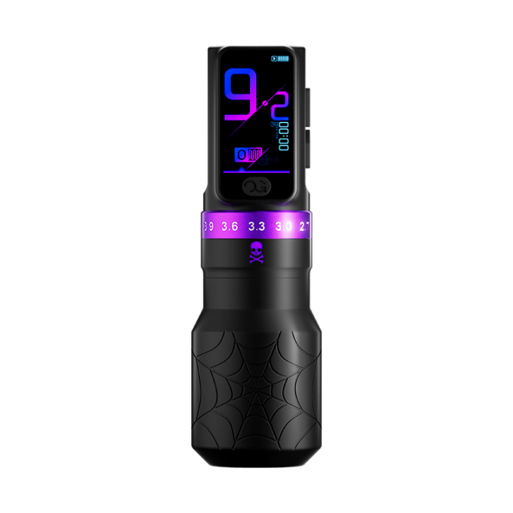 Black Widow Adjustable Stroke Wireless Tattoo Pen product image by OG PRODUCE