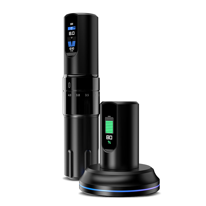 DARK KNIGHT Adjustable Stroke Wireless Tattoo Pen with 2000mAh product image by OG PRODUCE