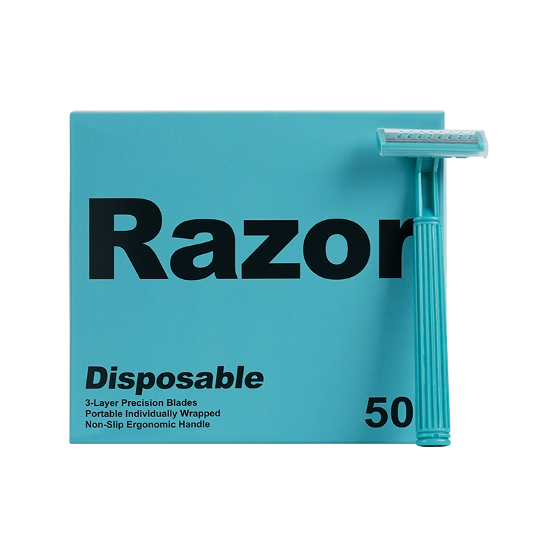 Disposable Tattoo Razor Triple-Blade Design 50pcs - OG PRODUCE