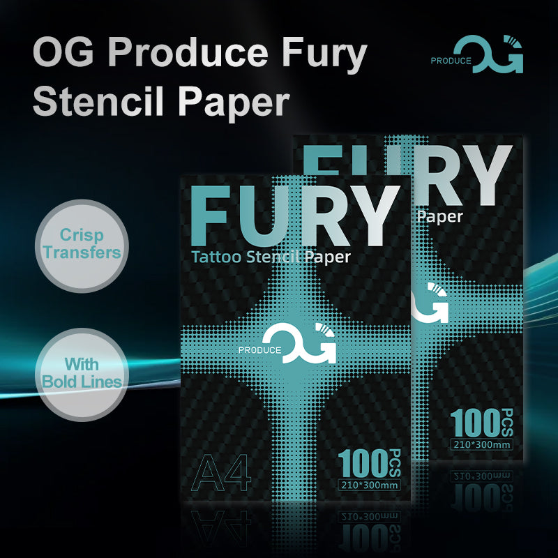 FURY Tattoo Stencil Transfer Paper product image by OG PRODUCE