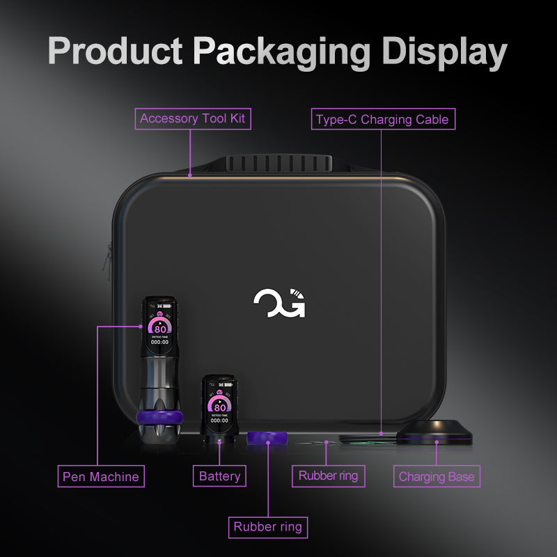 PIONEER-INSPIRATION 3.5mm / 4.2mm Stroke Shock Absorption Wireless Tattoo Pen