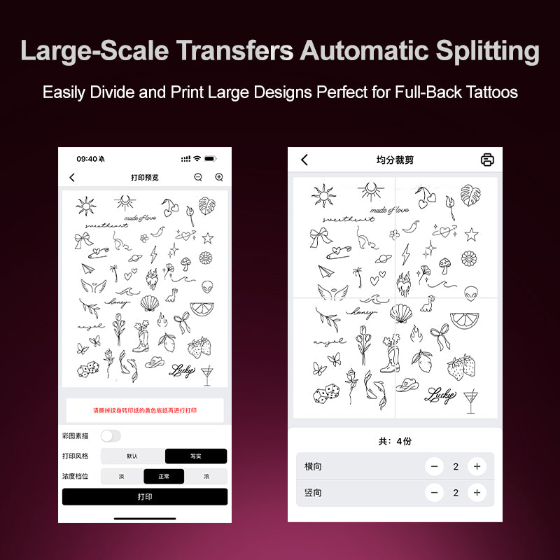 [Jennifer Barrera exclusive edition] Tiny Tattoo Wireless Tattoo Transfer Stencil Printer product image by OG PRODUCE