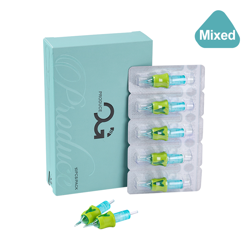 OG Arrow Mixed Tattoo Needle Cartridges 10pcs for professional tattoo cartridge needle setup