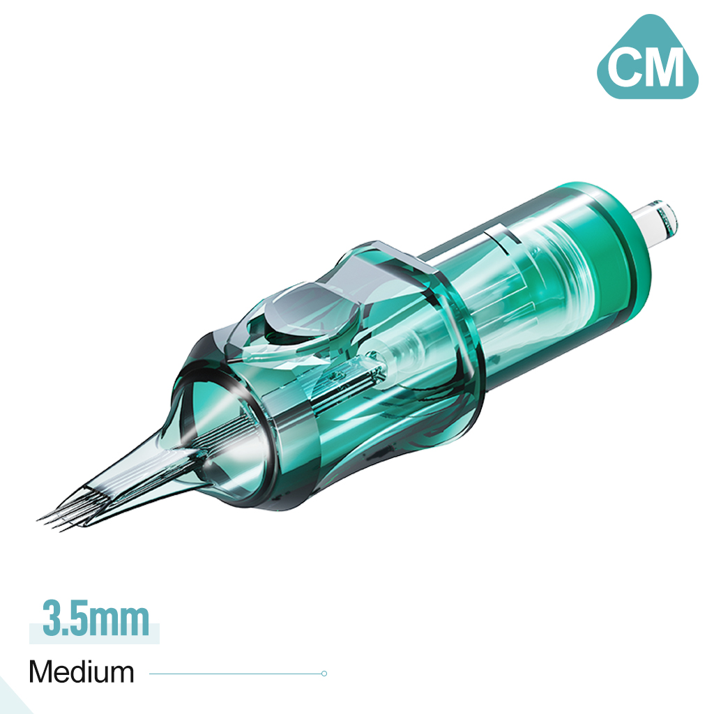 OG Green Knight Curved Magnum (CM/RM) Tattoo Needle Cartridges 20pcs - OG PRODUCE