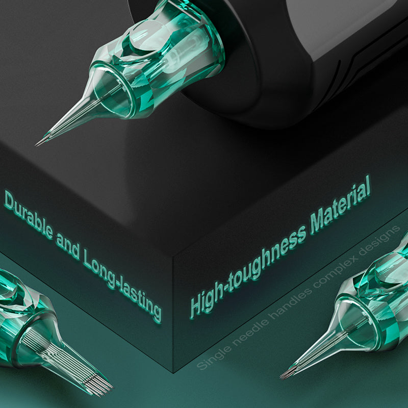 OG Green Knight Hollow Round Liner (HRL) Tattoo Needle Cartridges 20pcs - OG PRODUCE