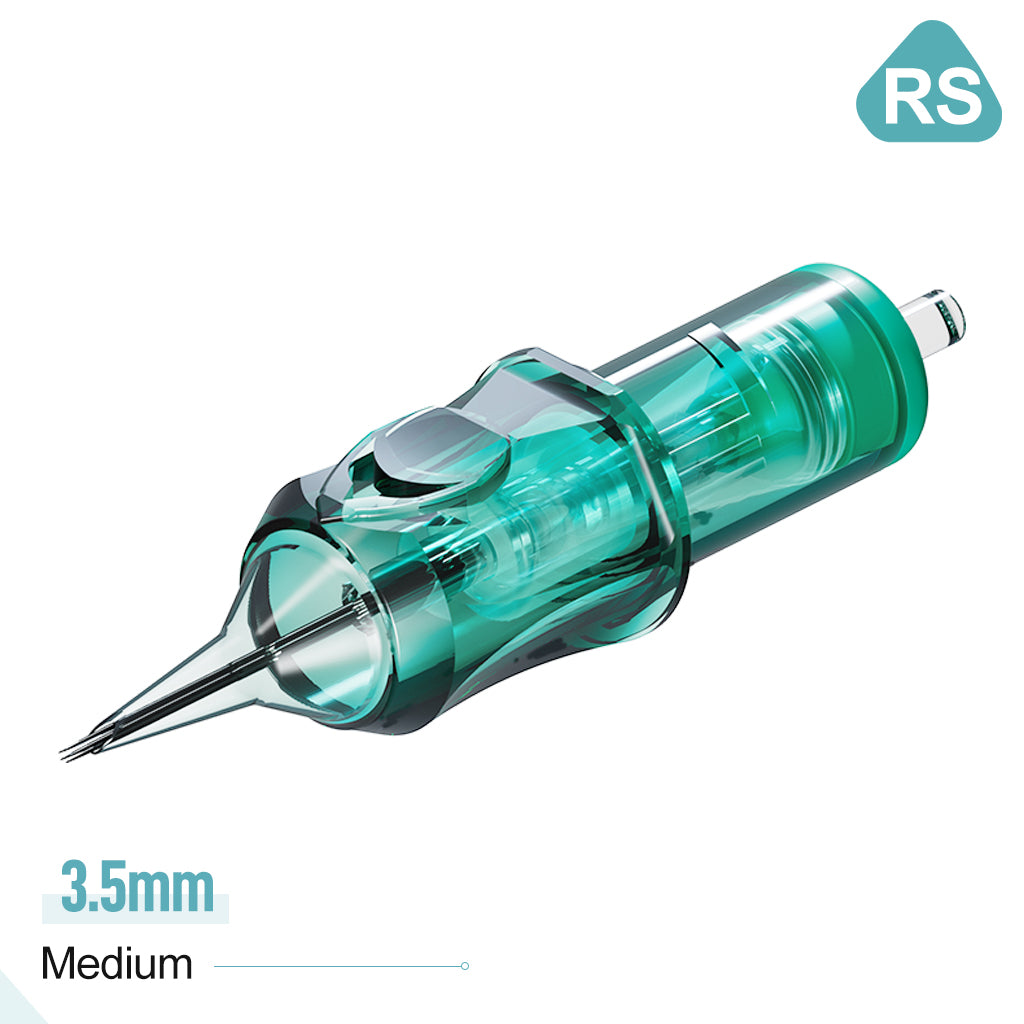 OG Green Knight Round Shader (RS) Tattoo Needle Cartridges 20pcs - OG PRODUCE