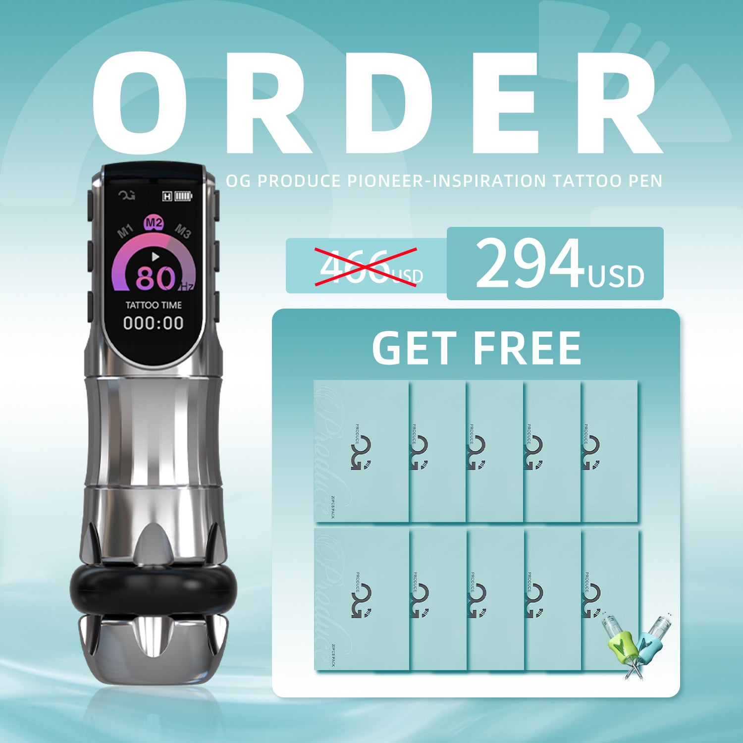 【OG PRODUCE Special Offer】Buy PIONEER-INSPIRATION(3.5mm/4.2mm stroke) , Get Free Gifts - OG PRODUCE