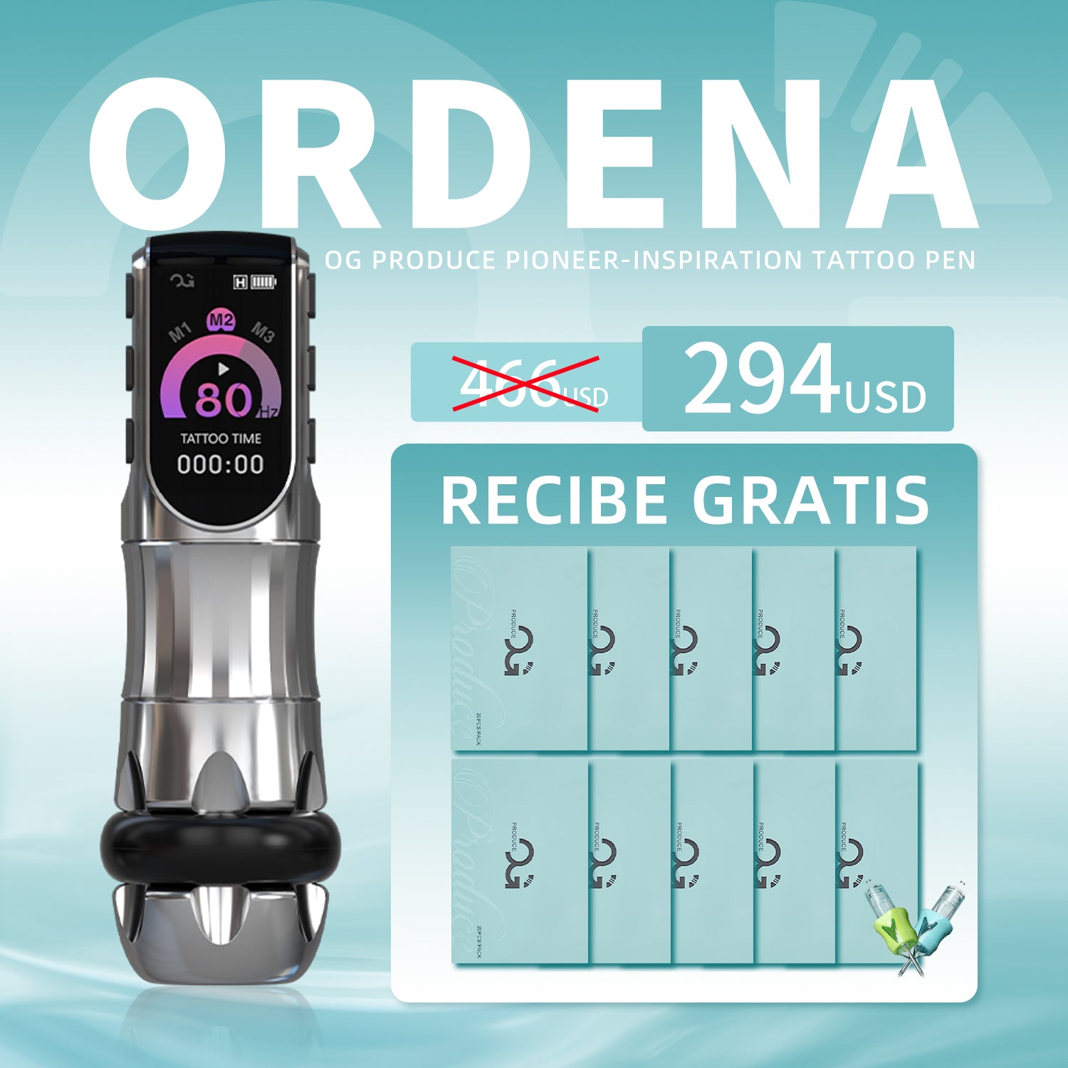 【OG PRODUCE Special Offer】Buy PIONEER-INSPIRATION(3.5mm/4.2mm stroke) , Get Free Gifts - OG PRODUCE
