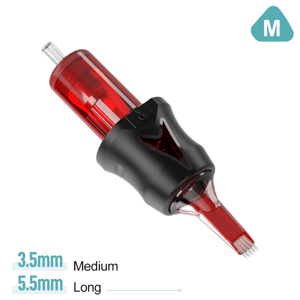 [STOCK UP] OG Red Arrow Magnum (M) Tattoo Needle Cartridges 20pcs for professional tattoo cartridge needle setup