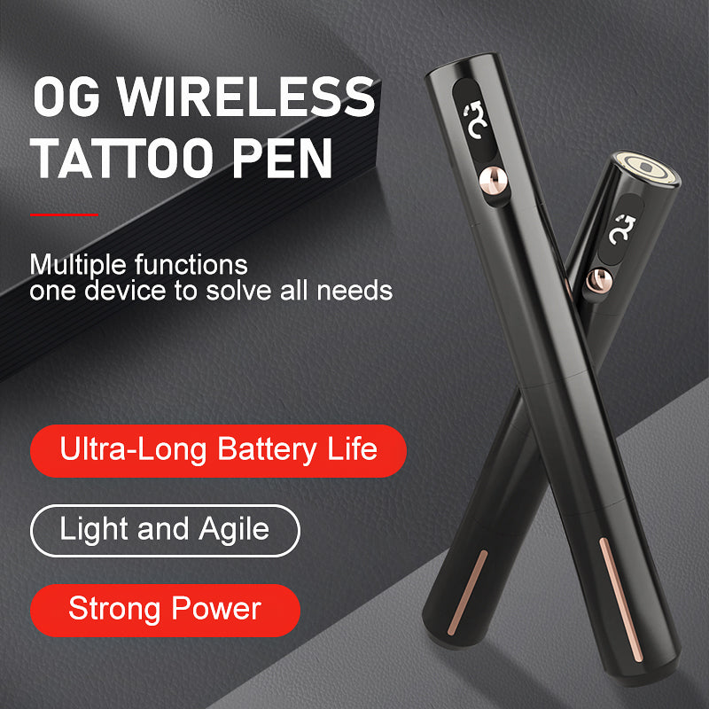 PIONEER-DUSK 2.2mm Stroke Wireless Tattoo Pen product image by OG PRODUCE