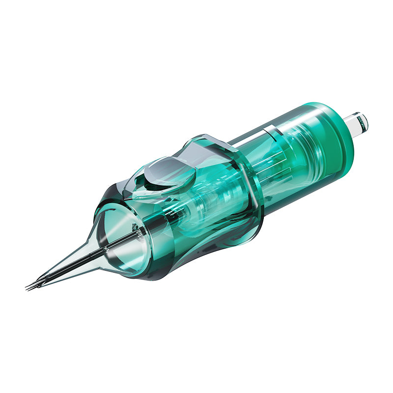 OG Green Knight Round Liner (RL) Tattoo Needle Cartridges 20pcs for professional tattoo cartridge needle setup
