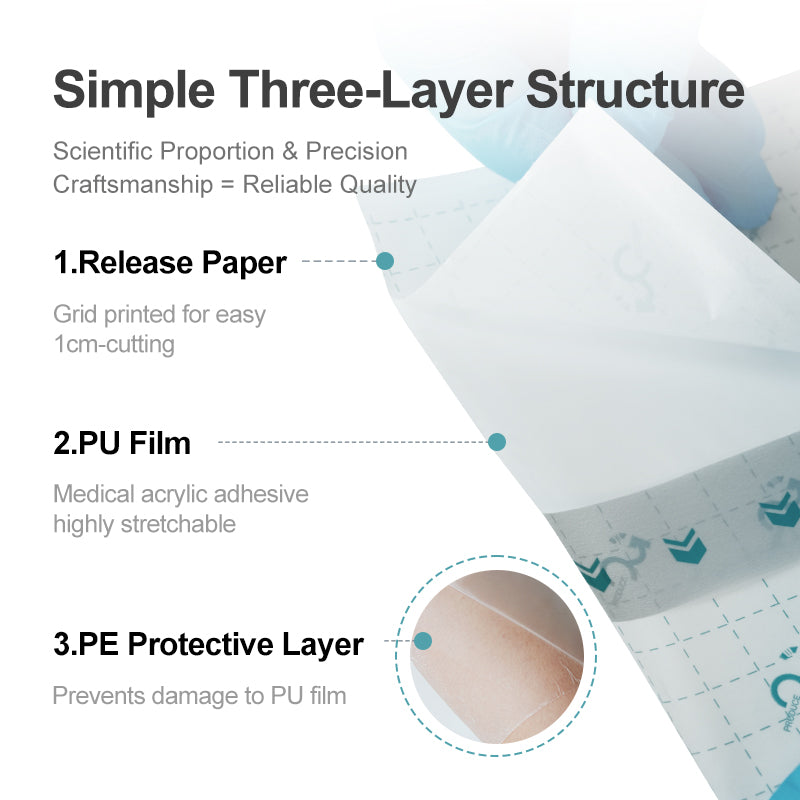 Waterproof Tattoo Aftercare Film Wrap 15x1000cm/Roll product image by OG PRODUCE