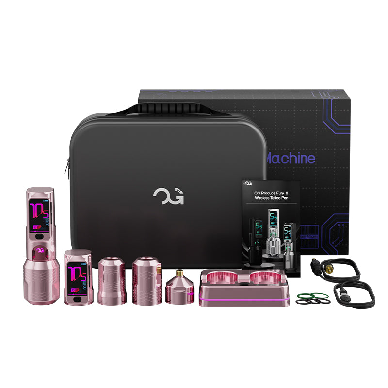 PIONEER-FURY Ⅱ 4.2mm Stroke Wireless Tattoo Pen