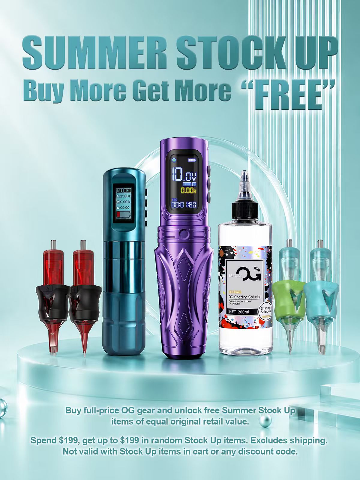 OG PRODUCE | Professional Tattoo Supplies | Tattoo Machine | Cartridge